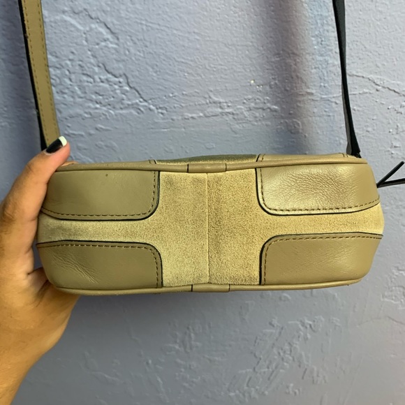 Rag & Bone Leather-paneled Suede Shoulder Bag - Picture 7 of 7